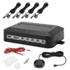 BOROCO 12V Car Parking Sensor, Reversing Radar Kit, Warning Sound,