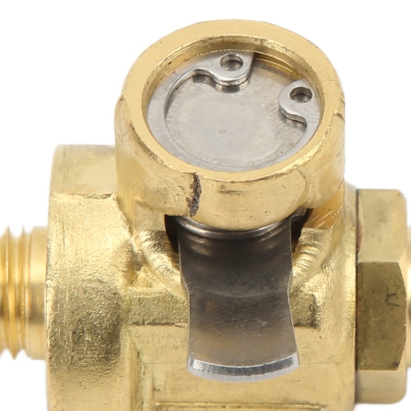 F124N Engine Oil Drain Valve with Nipple Metal M10‑1.25 Thread