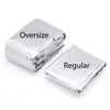 Emergency Zone 71x142 Inch Oversized Emergency Blanket, Reflective Thermal Blanket.