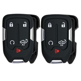2 carcasas de repuesto para llavero de proximidad compatibles con vehículos GM GMC seleccionados (sin electrónica ni chip en el interior)