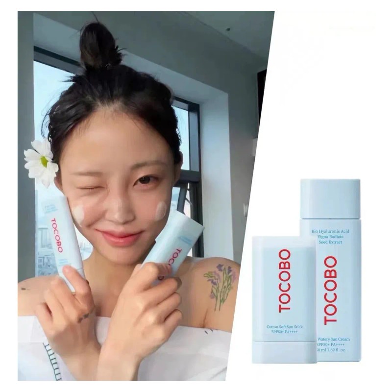2tocobo Cotton Soft Sun Stick Spf50 Protector Solar Coreano