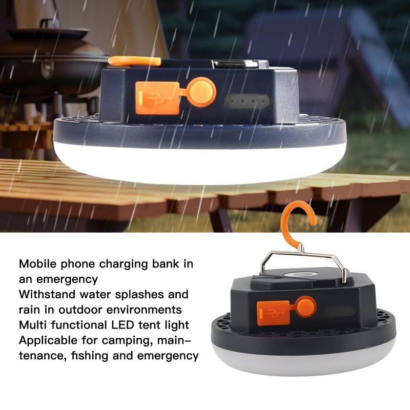 Outdoor Camping Light Battery Operated LED Tent Waterproof Emergency Lantern