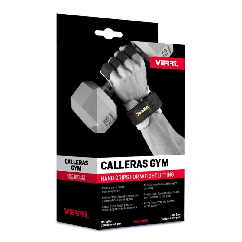 Verri | Calleras Gym de carnaza de Res con Strap
