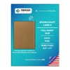 Premium Label Supply Brown Kraft Full Sheet Sticker Labels –