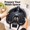 Inflatable Hair Wash Basin for Home Shampooing - Portable PVC