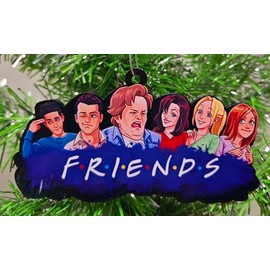 Iconic Sitcom Themed Christmas Ornament