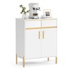 VASAGLE Buffet Cabinet with Storage, Sideboard Storage Cabinet with Drawers,