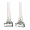 Prismatic Squawker Party Blowouts | Silver | 8 Pcs