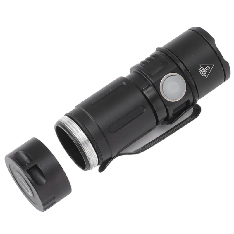 Small Flashlight USB Rechargeable 5 Modes 1000LM Waterproof Compact Mini