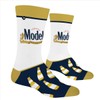Odd Sox Modelo Beer Lovers Crew Socks for Men, Bottles,