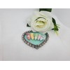 Spring (Stream) Handmade Nail Tips - Short Oval / 봄(시냇가)