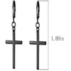 VPACC Cross Earrings for Men Women Dangle Hoop Dangling Hanging