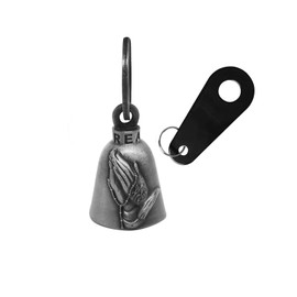 Colorful Motorcycle Bell with Hanger for Biker, Good Luck Biker Bells & Motorcycle Accessories, Key Chain for Luck