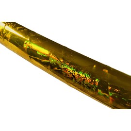 34" Hula Hoop for Dance and Performance | Hand made in the USA | Weighs 11 oz (Gold)