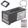 Digital PID Thermostat Temperature Controller Long 100V‑240V and 3.3ft M6