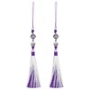 sourcing map Pendants with Tassels, 2 Pcs Classic Bells Tassel