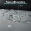 Blue Light Blocking Glasses For Men/Women Anti-Fatigue Computer Monitor Gaming