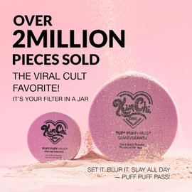 Kimchi Chic, Polvo Fijador Puff Puff Pass Set and Back, Traslucent