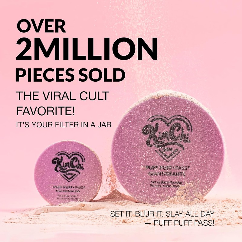 Kimchi Chic, Polvo Fijador Puff Puff Pass Set and Back,