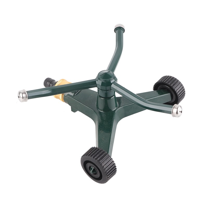 Metal Three Arm Sprinkler with G3/4 Connector Rustproof 360° Rotating