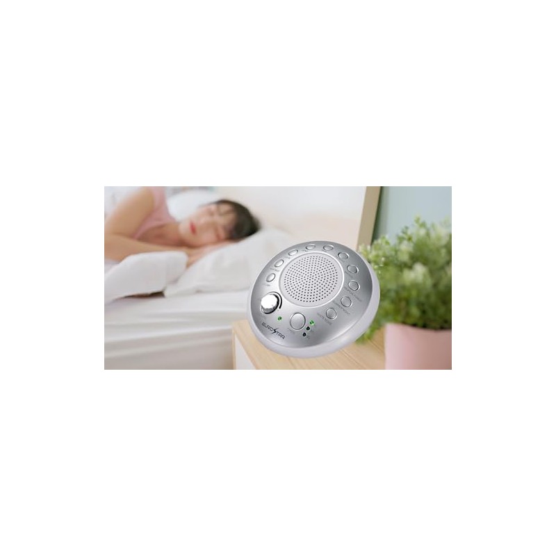 EUROSTAR Sleep Therapy Sound Machine, 10 Sleep Sounds