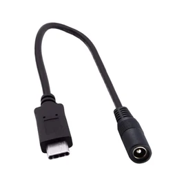 axGear USB 3.1 Type C USB-C to DC 5.5 x 2.5mm Power Jack Extension Charge Cable