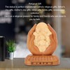Wooden Holy Family Figurine Statue Exquisite Delicate Durable Stable Beech