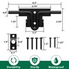 URDOGSL Heavy Duty Gate Latch with Padlock Hole Metal Thickened