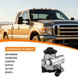 NAYAMOL 68214885AA Power Steering Pump Compatible with Ram ProMaster 1500 2500 3500 2014-2022 V6 3.6L, Replacement 7693955294 53187704