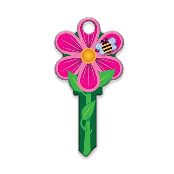 Lucky Line Key Shapes, FLOWER, House Key Blank, KW1/11, 1