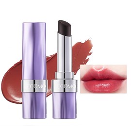 Hard to Fall Off Lipstick, Magic Black Lip, Temperature Color Changing Lipstick, Warm Velvet Lip Gloss, Matte Waterproof, High Color, Moisturizing, Unscented (03# Rose Anko)