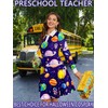 YAMQETKO Miss Frizzle Dress Peter Pan for Character Dress Up
