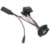 Bluetooth 5.0 AUX IN Audio Cable Adapter with Microphone Replacement