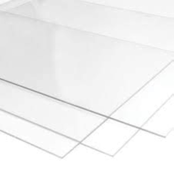 BIGIMALL Transparent Acrylic Sheet; 1.5 mm 4 x 6 Inch