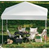 10x10 Pop Up Canopy Tent，Gazebos One-Button Instant Setup, Heavy-Duty 210D