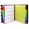 NVGFTG Music Folder Coloured 20 Pages A4 Choir Folder Black