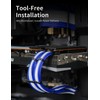 upHere Sleeve Extension Power Supply Cable Kit, Power Supply with