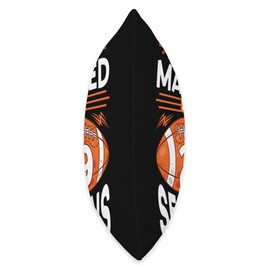 Funny Wedding Anniversary Gift 29th Wedding Anniversary Football Husband Wife 29 Years Throw Pillow, 18x18, Multicolor