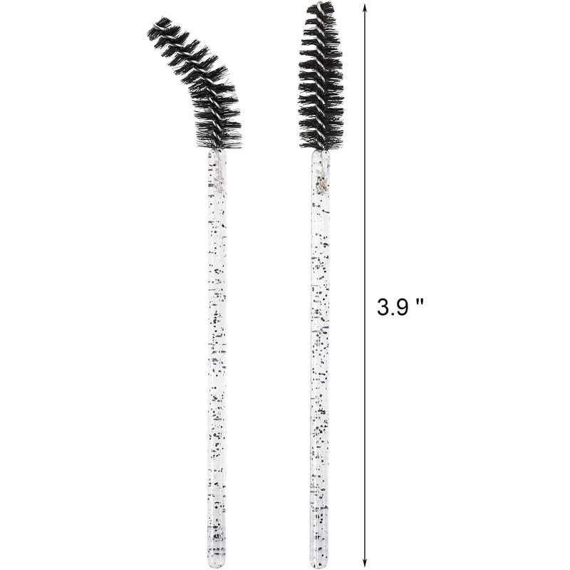 Tbestmax 1000 varillas desechables para rímel, cepillos para pestañas, carretes