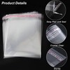 Clear Resealable Cellophane Plastic Bags Self Adhesive for Packaging Shirts,