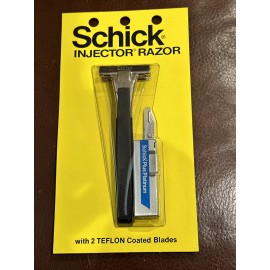 Schick Injector Razor w/ Plus Platinum Blades NOS New Sealed Vintage Old Stock Z