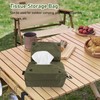 Tissue Storage Bag Waterproof Antidust Foldable Lightweight Portable Car Tissue