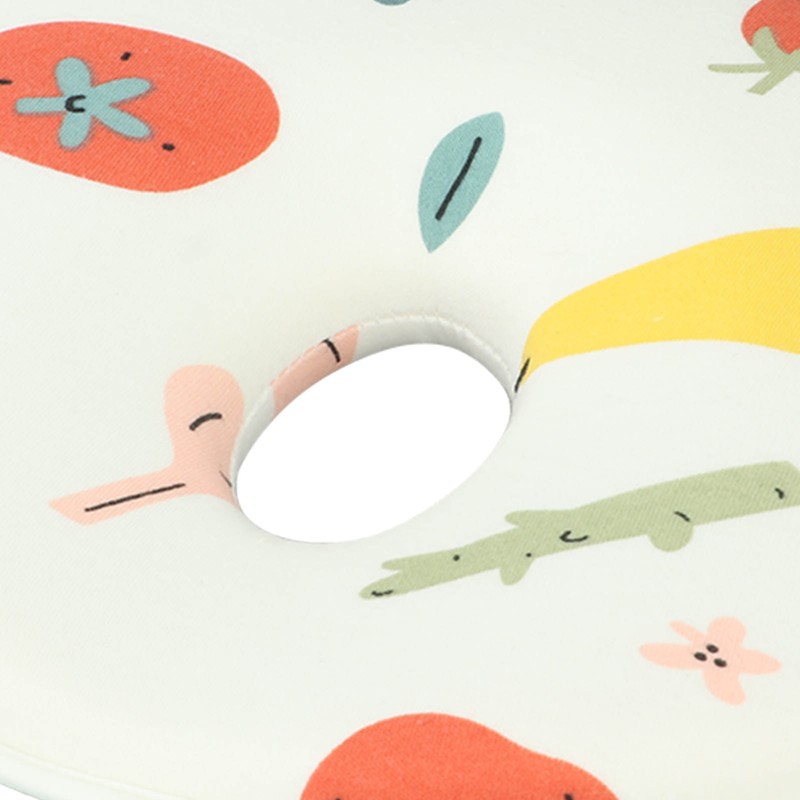 Baby Head Shaping Pillow Prevent Flat Head Cartoon Pattern Soft