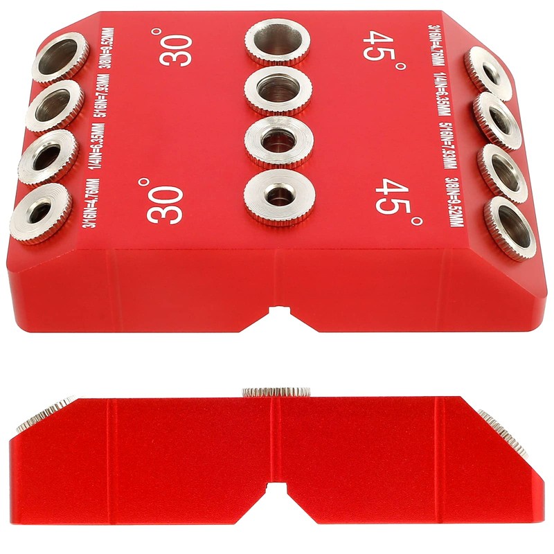 Angled Drilling Jig 30 45 90 Degree Aluminum Alloy Drill