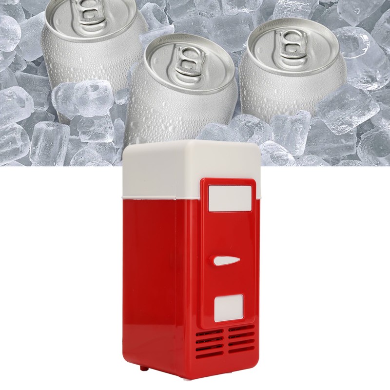 USB Fridge Insulated Cooling Small Portable Low Decibel Energy Saving