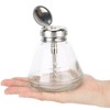 150ml Nail Art Pump Dispenser Transparent Liquid Container Pressing Bottle