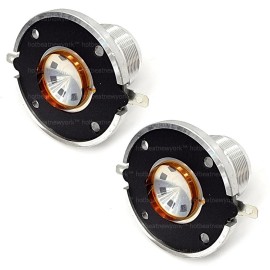 For JBL Replacement Diaphragm for JBL 2414H, 2414H-1, 2414H-C, Mylar, 8 ohm D-2414 2PACK