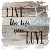Ambiente Papierservietten - Servietten Lunch / Party / ca. 33x33cm Live The Life - Ideal Als Geschenk Und Tisch-Deko