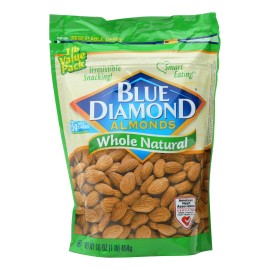 UD_Blue Diamond for Case of 6 16 Oz Whole Natural Almonds