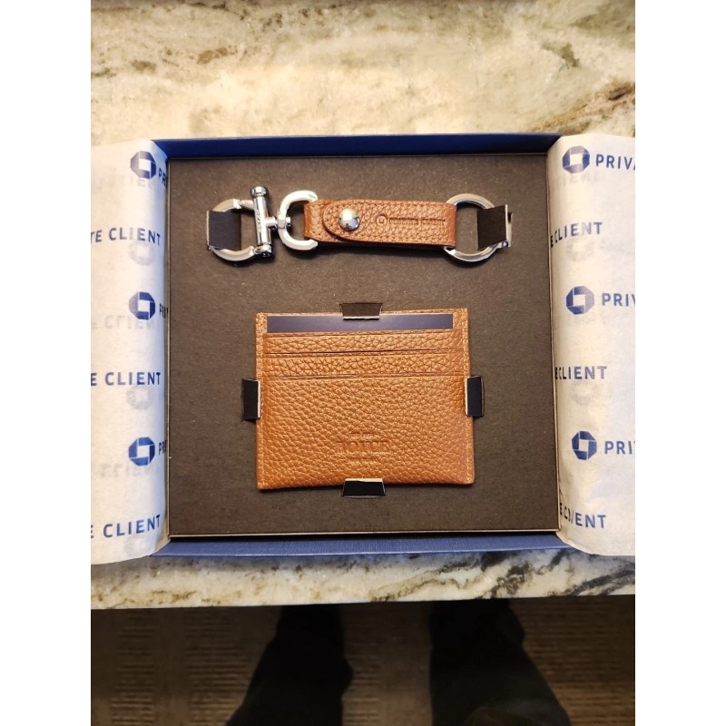 Royce jp morgan Rfid Wallet and Key Chain
